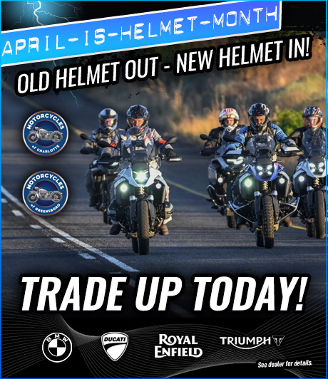 April is Helmet Month