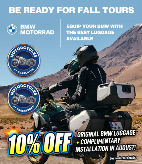BMW motorcycle luggage