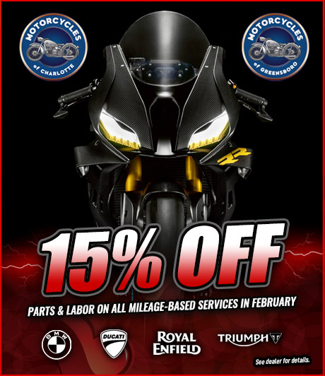 motorcycle service special
