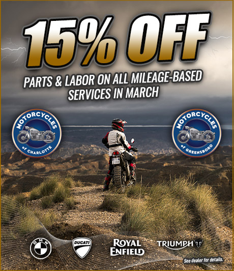 motorcycle service special